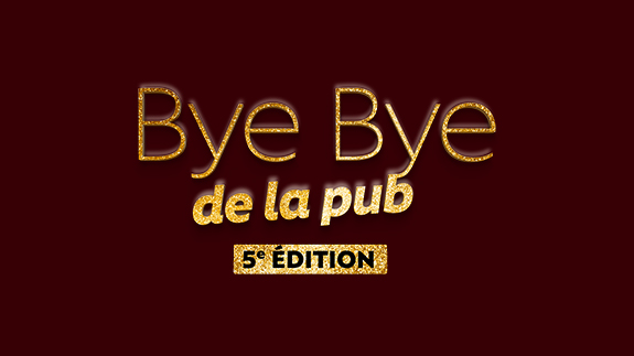 Concours Bye bye de la pub 2022