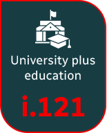 University plus education i.121