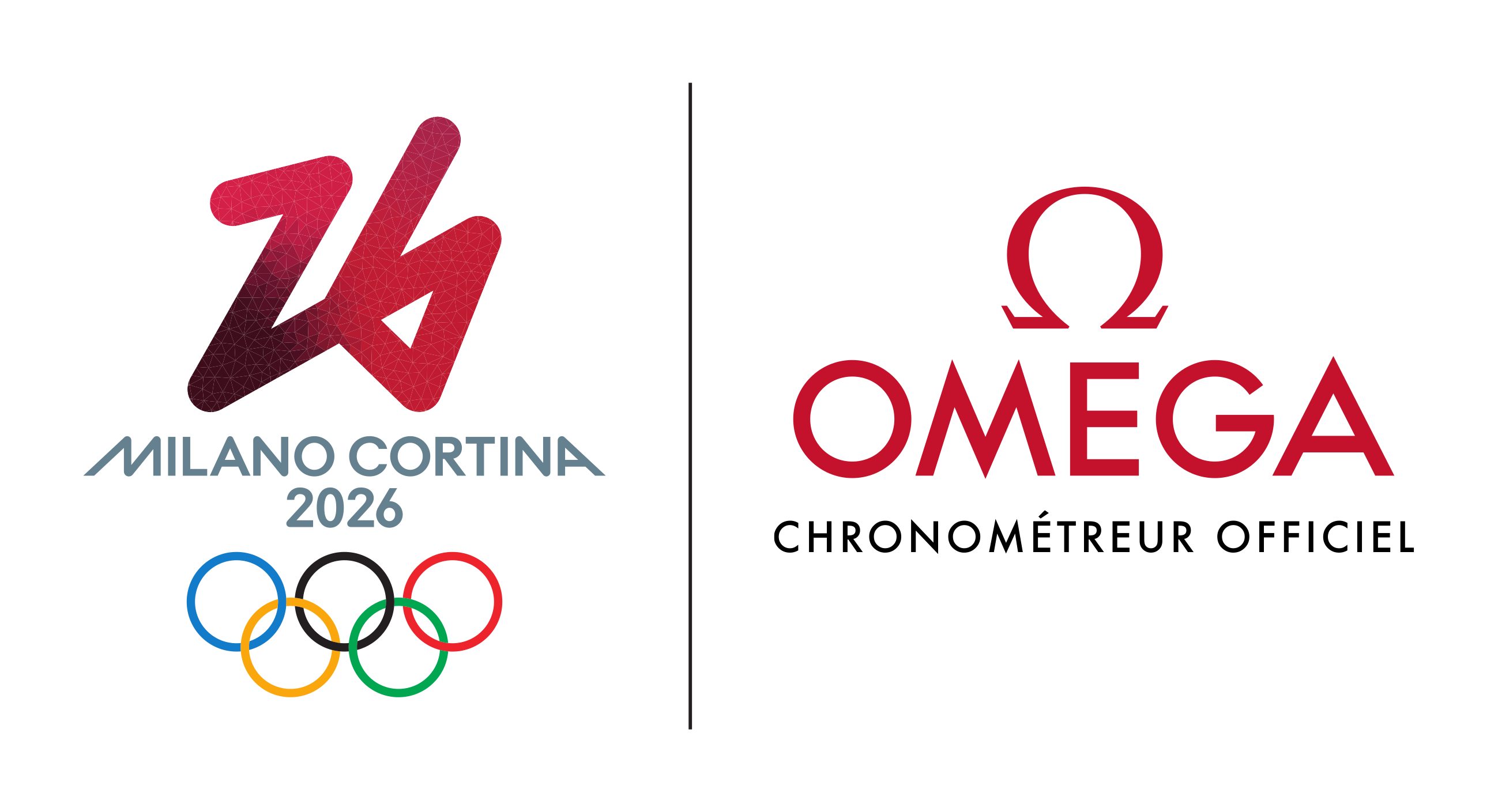 Logo MILANO CORTINA 2026 Comité International Olympique