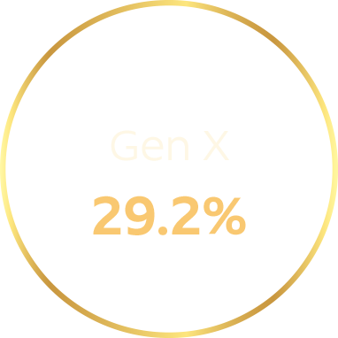 Gen X: 29.2%