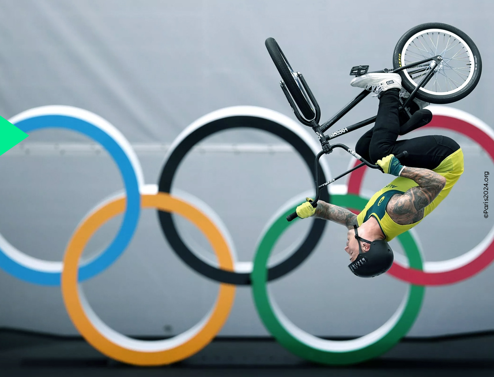 BMX Freestyle - High-Flying Stunt