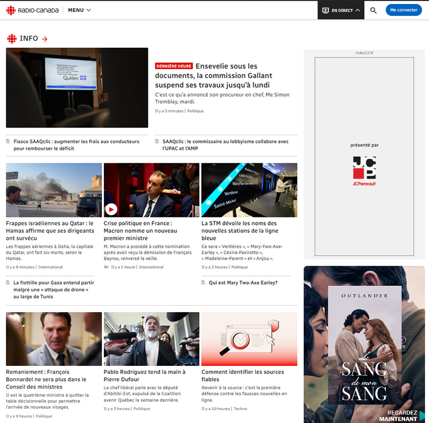 Logo Visibility ICI TOU.TV and  Radio-Canada.ca Promo Banners Frame 2